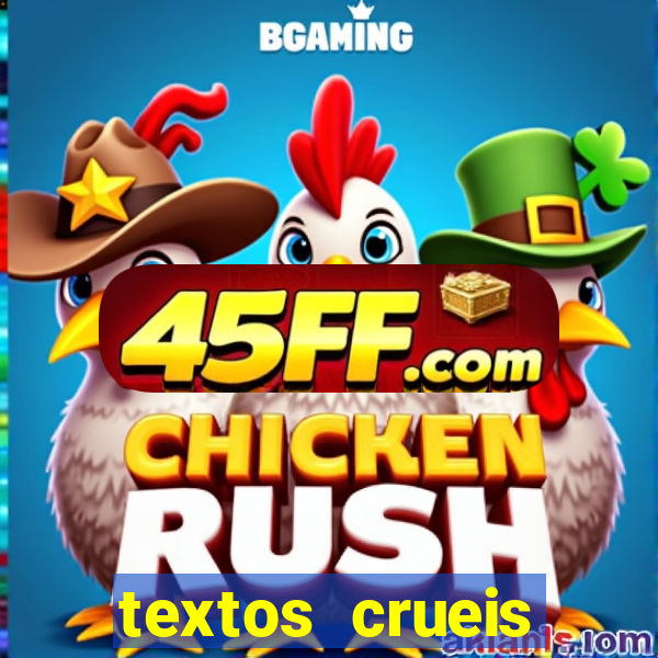 textos crueis demais pdf